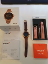 Fossil Q Venture Smartwatch Gen 3 2017 complete in box with Leather Strap