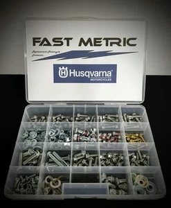 250pc HUSQVARNA Bolt Kit TE TC CR FC FE 65 85 100 144 125 250 300 350 450 501 - Picture 1 of 2