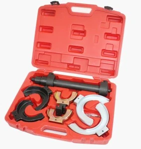 Juego de herramientas extractor compresor de resorte bobina intercambiable horquilla puntual MacPherson - Imagen 1 de 8