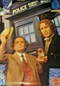 "Póster de película para televisión Doctor Who Slow Dazzle 1996 firmado por Paul McGann 23"" X 33" - Imagen 1 de 2