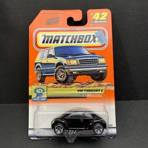 Matchbox VW Concept 1 Show Cars Black (1871) - Picture 1 of 8