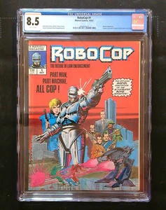 RoboCop #1 Comic Marvel Magazine CGC 8.5 VF+ Free Shipping - Picture 1 of 1