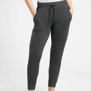 Athleta Uptempo Jogger Size Small-Tall Dark Gray Activewear Pants - Picture 1 of 11