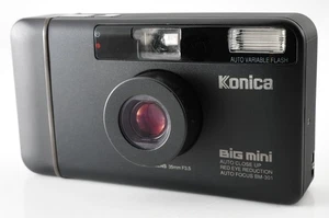 LCD Funktioniert! [FAST NEUWERTIG] Konica Big Mini BM-301 analoge Kleinbildkamera aus Japan #377 - Bild 1 von 12