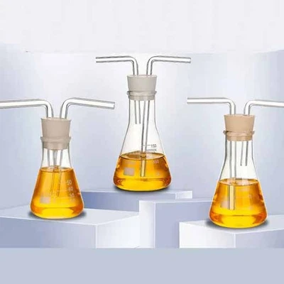 Chemistry biology Washing bottles 50-1000ML Adapter organic Laboratory glassware - Image 1 of 4