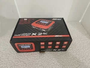 Hitec Model HIT44232 X2 AC Plus 2 Port AC/DC Multi-Charger - Picture 1 of 7