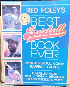 RED FOLEYS MEJOR LIBRO DE BÉISBOL DE TODOS LOS TIEMPOS, 1994, revista, 64pgs, todas las tarjetas completas - Imagen 1 de 5