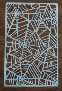 Spiders Web Pattern Stencil 28cm x 18cm - Picture 1 of 1