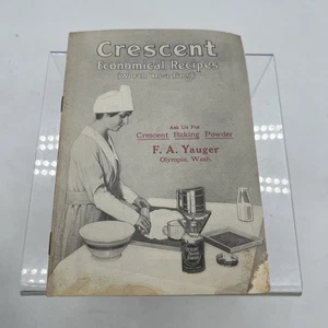 Crescent Economical Recipes Baking Powder Booklet Olympia Wa Advertising - Picture 1 of 6