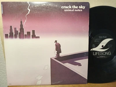 Crack The Sky Animal Notes LP NM w/ OG Inner, 1976 Lifesong LS 6005 Stereo  - Image 1 of 4
