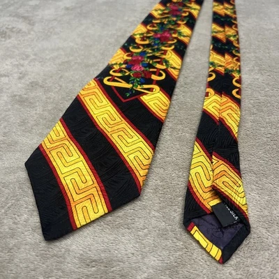 Gravata masculina de seda floral Rush Limbaugh coleção sem limites feita nos EUA 58” - Imagem 1 de 4