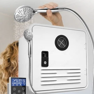 Scaldabagno mobile scaldabagno boiler accumulo acqua GPL DE - Foto 1 di 12