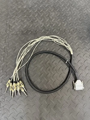 Pro Co Acculink ACN 8-Channel DB25 to 1/4" TRS Analog Interface  Snake Cable 5ft - Image 1 of 4