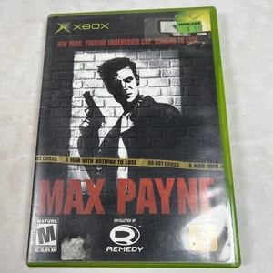 Max Payne (Microsoft Xbox, 2001) Complete CIB Untested - Picture 1 of 4