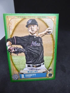 2021 Topps Gypsy Queen RC Braxton Garrett #227 Baseball Marlins RC - Picture 1 of 2