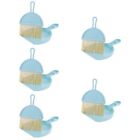 5 Pack Cleaning Small Dustpan Natural Whisk Sweeping Broom Mini Brush