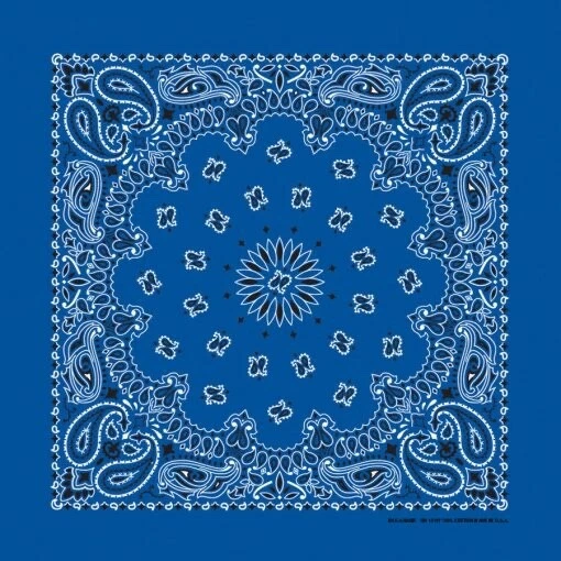 Royal Paisley 22x22 Bandanna - Изображение 1 из 1
