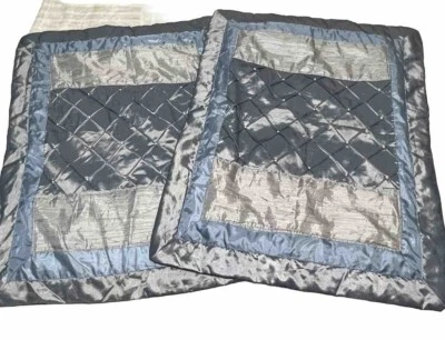Funda de Almohada 2 Piezas JCP Home Collection Cuentas Acolchada Patchwork Fundas 29x23" Foto 1 de 4
