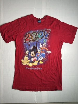 Camiseta roja vintage Disney Dreams 2007 - talla S - usada  Foto 1 de 2