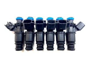 Fuel Injector Set 2002-2004 Buick Allure Lacrosse Lucerne Pontiac Grand Prix 3.8 - Picture 1 of 5