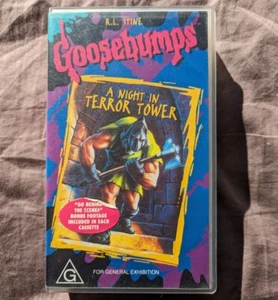 Goosebumps - A Night in Terror Tower VHS - Picture 1 of 4