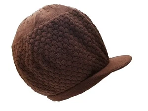 Brown Rasta Hat Dreadlocks Tam Crown Dreads Slouchy Natty Cap Locks M/L Ras Locs - Picture 1 of 5