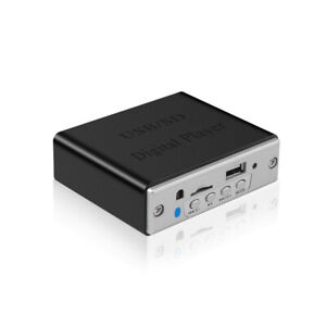 12V Mini Bluetooth Car Motorcycle Stereo Amplifier Amp LED USB / SD Digital