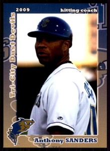 2009 Grandstand Tri-City Dust Devils Anthony Sanders Tri-City Dust Devils #NNO