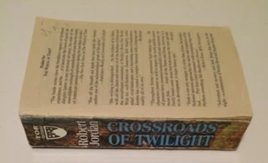 Crossroads of Twilight: Book Ten~Wheel of Time~Robert Jordan~ COVER MISSING - Picture 1 of 3