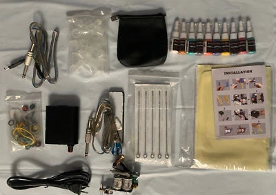 Dragonhawk纹身套件墨水机针电源 — 第 1/4 张图片