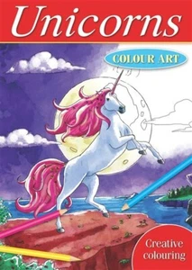 Einhörner Farbe Kunst kreatives Ausmalen für Erwachsene und Kinder - Bild 1 von 1