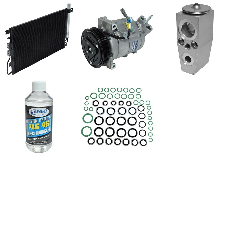 Kit de compresor de aire acondicionado UAC para Chevrolet Equinox 2010-2011 Foto 1 de 1