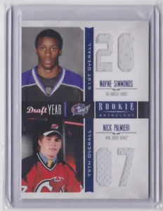2011-12 PANINI ROOKIE ANTHOLOGY DRAFT YEAR COMBOS #39 W. SIMMONS & NICK PALMIERI - Picture 1 of 2