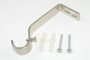Barra Cortina Varilla Soporte Metal Níquel Pulido -np- 19mm Paquete Talla 3 - Imagen 1 de 1