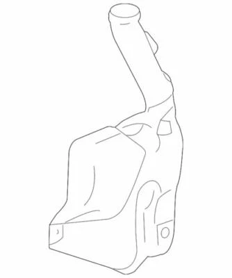 Depósito de líquido para lavadora de parabrisas genuino GM 2004-2008 22675475 Foto 1 de 2