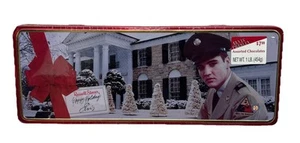 Elvis Presley 1998 Russell Stover Weihnachtsdose Vintage New Old Stock versiegelt - Bild 1 von 9