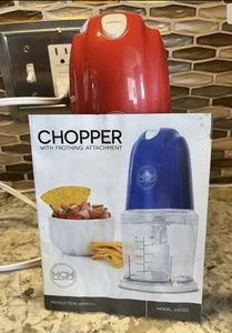 MCM Food ProcessorChopper Mixer W/Frothing & Whipping Attachment New - Picture 1 of 6