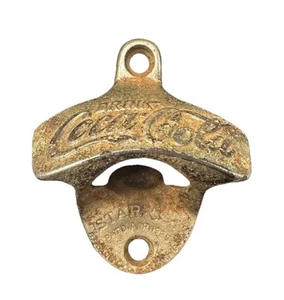 Old Vintage Coca Cola Wall Mount Bottle Opener STARR X PATD APR. 1925 Loc#B56 - Picture 1 of 6