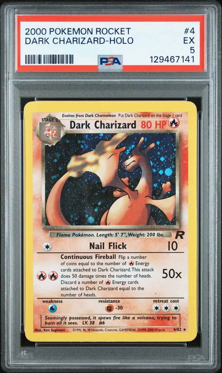 Charizard Pokémon TCG Professional Sports Authenticator (PSA) Team