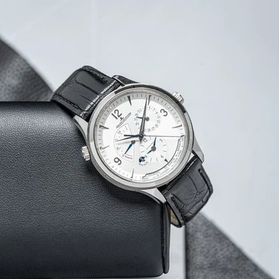 Reloj Jaeger-LeCoultre Master Control Geográfico Acero Automático 40mm Correa Q4128420 Foto 1 de 4