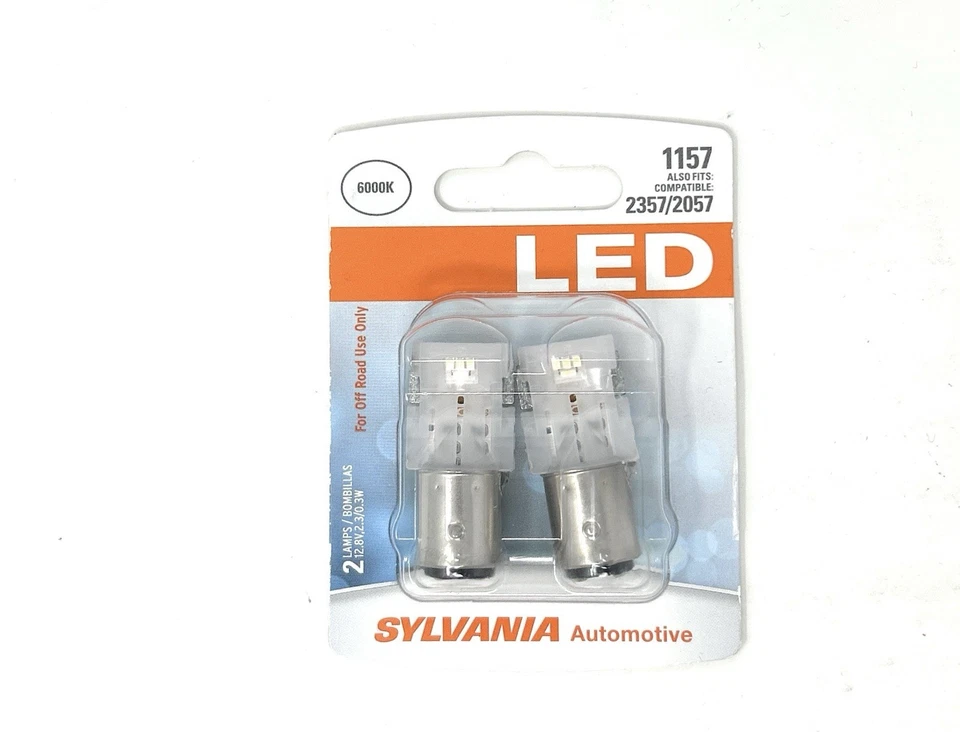 Sylvania Automative LED 1157~También 2357/2057~2 Lámparas-¡NUEVO! Foto 1 de 2