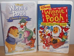 Winnie the Pooh and Christmas Too, Seasons of Giving, Disney VHS Videotapes - Picture 1 of 6