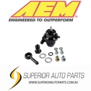 AEM Adjustable Fuel Pressure Regulator 25-303BK - Picture 1 of 2
