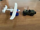 Gobots Plane And Army Jeep 1980'S Item #8236-Ms@