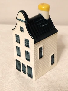 VUOTO Blue Delft's Cottage #30 e orig. Cork BOLS Royal Distilleries Holland KLM - Foto 1 di 12