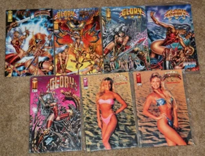 Glory 7 Comic Lot Image Variant Covers 0, 1, 4, & 5 Angela. Four # 1s. - Picture 1 of 1