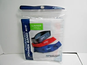 Fitness Gear Power Band Kit 3 Variable Resistance Bands MedHeavy, Heavy, X Heavy - Picture 1 of 3