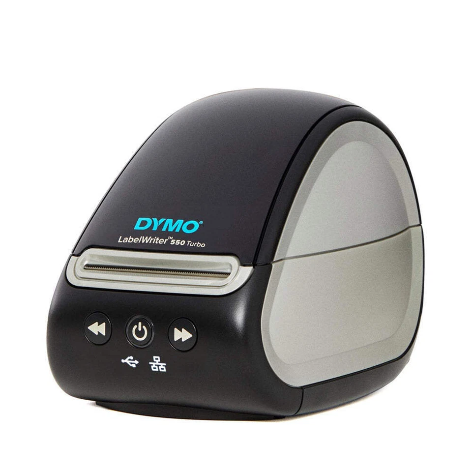 DYMO LabelWriter 550 Turbo Label Printer (Black/Grey) - Image 1 of 1
