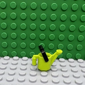 Lego Minifigur 1 limettengrün Garten Gießkanne Ausgießer Werkzeug Stadt City NEU - Bild 1 von 1