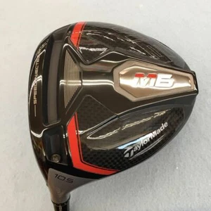 Golf Driver 1W Left handed Taylormade M6 US Atmos Black 6 10.5 Flex S w/Cover - Picture 1 of 8